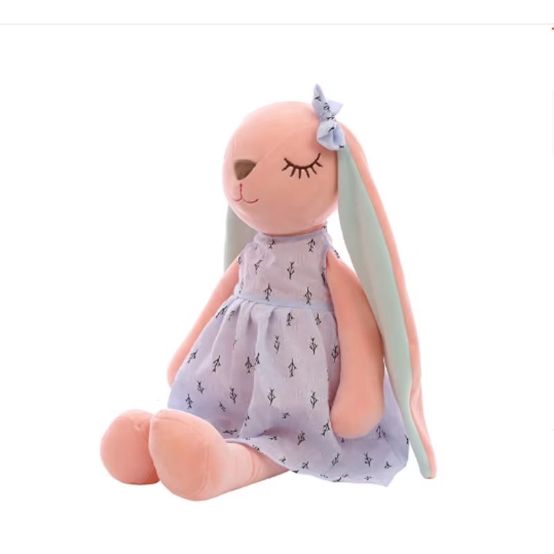35CM Cute Bunny Plush Doll  Soft Stuffed Animal Toy For Kids Toddlers  Baby Nursery 6