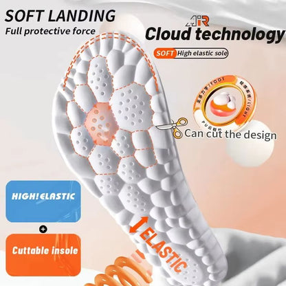 CloudStride 4D ShockAbsorbent Sport Insoles Breathable Cushion  Odor Control 2