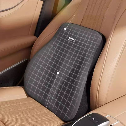 ErgoCruise Memory Foam Car Headrest  Lumbar Support Cushion Set 4