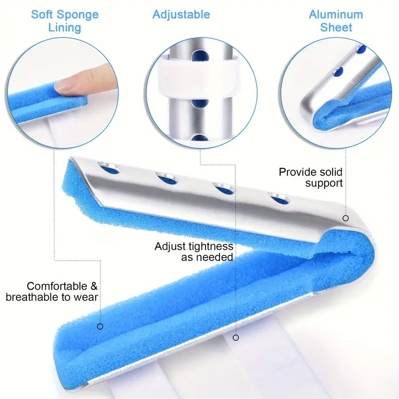 Finger Stabilizer for Broken Fingers, Finger Splint & Support Brace, Knuckle Immobilization & Arthritis Relief