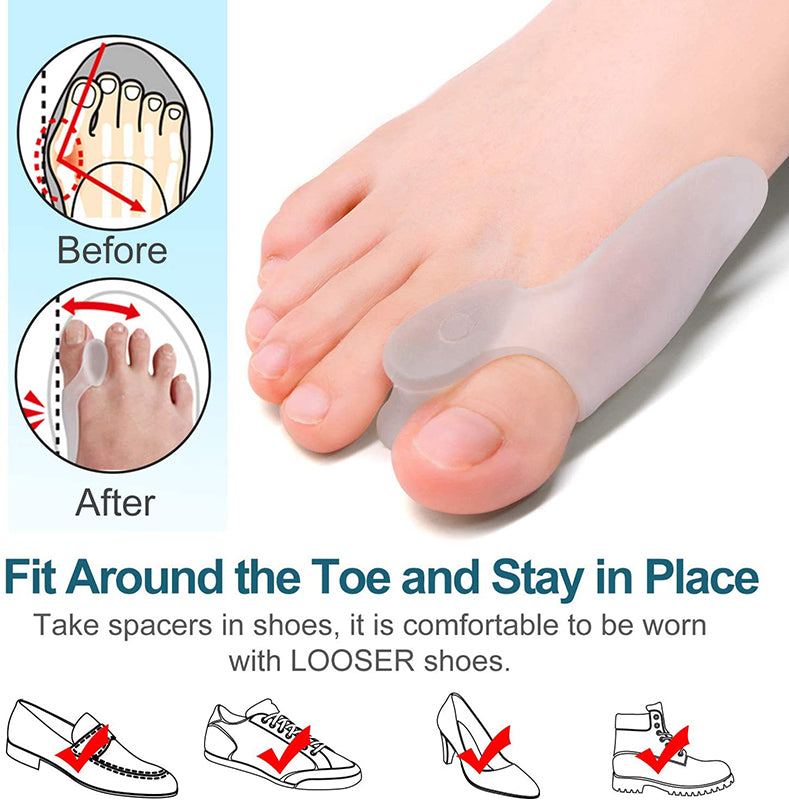 Soft Big Toe Corrector Perfect For Night And Home Use Longterm Relief From Bunions 5