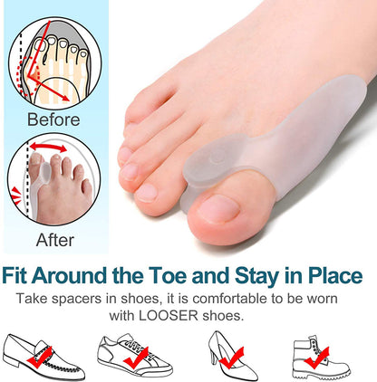 Soft Big Toe Corrector Perfect For Night And Home Use Longterm Relief From Bunions 5