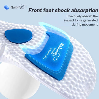 Upgrade Shock Absorption Insoles  Breathable Orthopedic Insoles With Memory Foam Arch Support For M 4