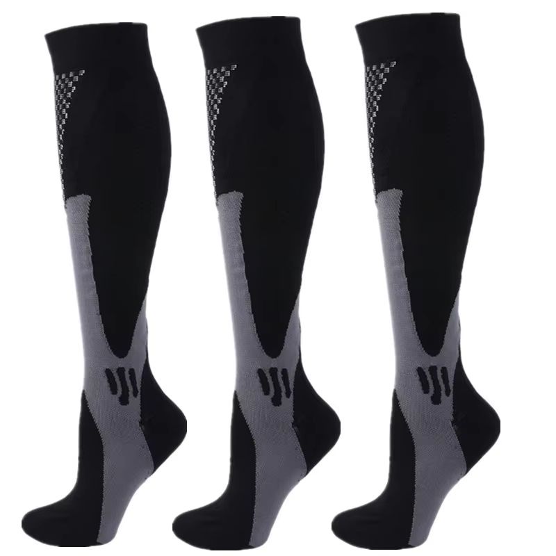 Medical Compression Socks 30 MmHg  3 Pair Pack For Varicose Veins Edema Diabetes  Sports Recovery 9