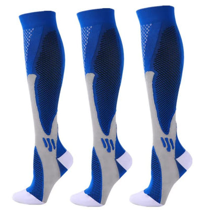 Medical Compression Socks 30 MmHg  3 Pair Pack For Varicose Veins Edema Diabetes  Sports Recovery 10