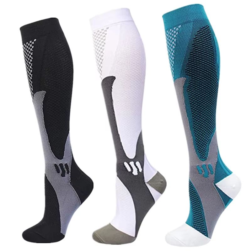 Medical Compression Socks 30 MmHg  3 Pair Pack For Varicose Veins Edema Diabetes  Sports Recovery 17