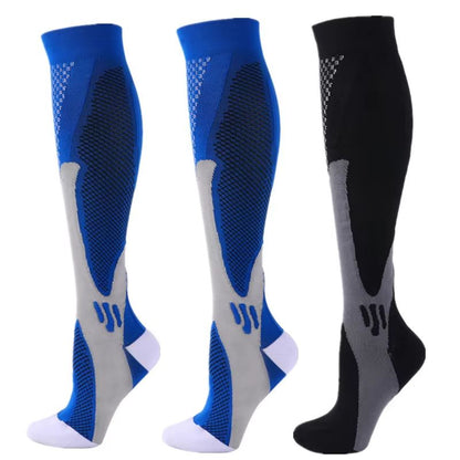 Medical Compression Socks 30 MmHg  3 Pair Pack For Varicose Veins Edema Diabetes  Sports Recovery 7