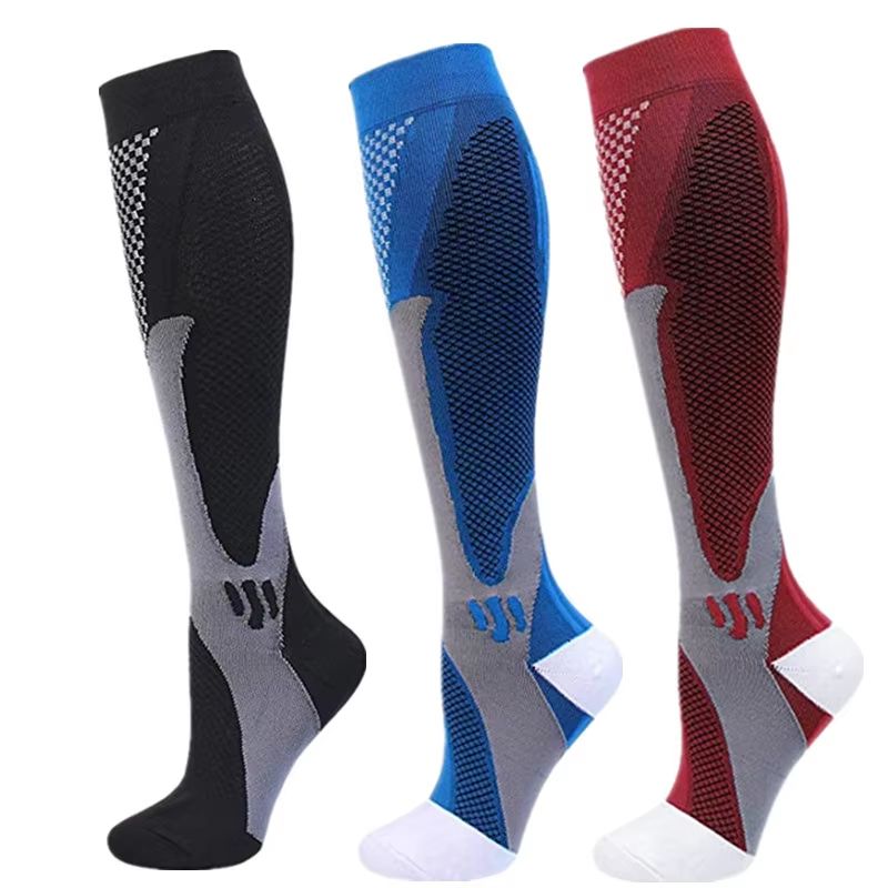 Medical Compression Socks 30 MmHg  3 Pair Pack For Varicose Veins Edema Diabetes  Sports Recovery 20