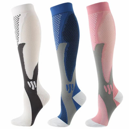 Medical Compression Socks 30 MmHg  3 Pair Pack For Varicose Veins Edema Diabetes  Sports Recovery 22