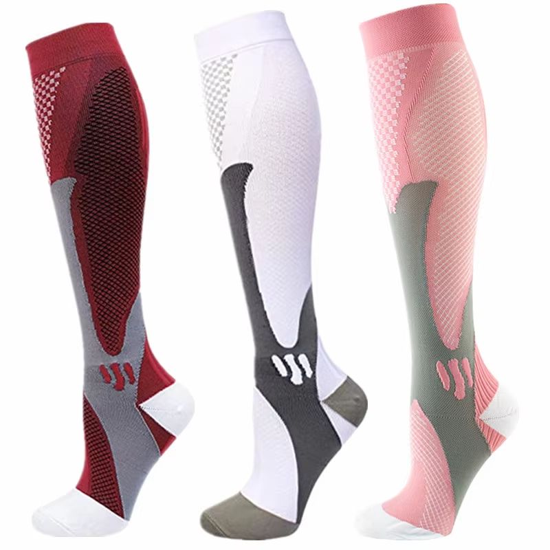 Medical Compression Socks 30 MmHg  3 Pair Pack For Varicose Veins Edema Diabetes  Sports Recovery 23