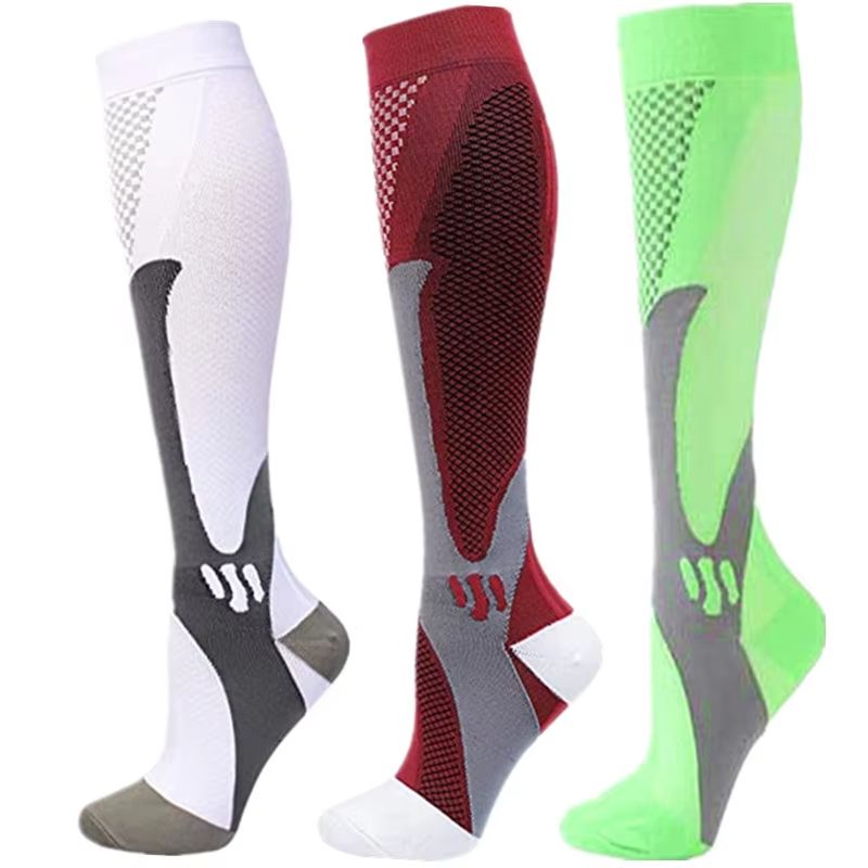 Medical Compression Socks 30 MmHg  3 Pair Pack For Varicose Veins Edema Diabetes  Sports Recovery 26