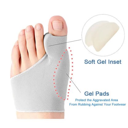 2Pack Bunion Corrector Toe Separators  Hallux Valgus Straightener  Orthopedic Foot Alignment Suppor 3
