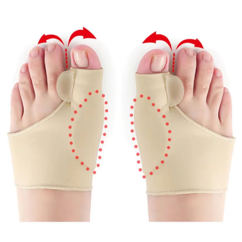 2Pack Bunion Corrector Toe Separators  Hallux Valgus Straightener  Orthopedic Foot Alignment Suppor 8