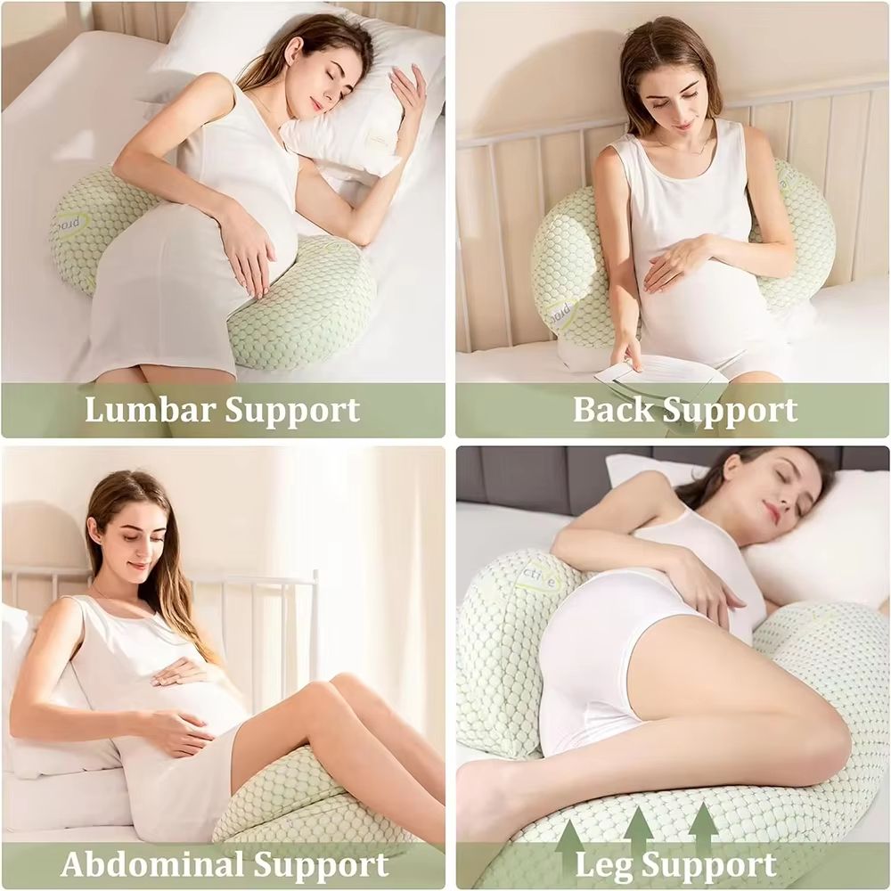 Multifunctional Pregnancy Pillow  Full Body Maternity Sleeping Cushion  Nursing Support For Moms 1
