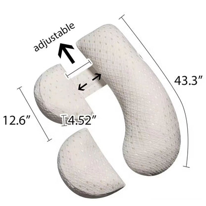 Multifunctional Pregnancy Pillow  Full Body Maternity Sleeping Cushion  Nursing Support For Moms 5
