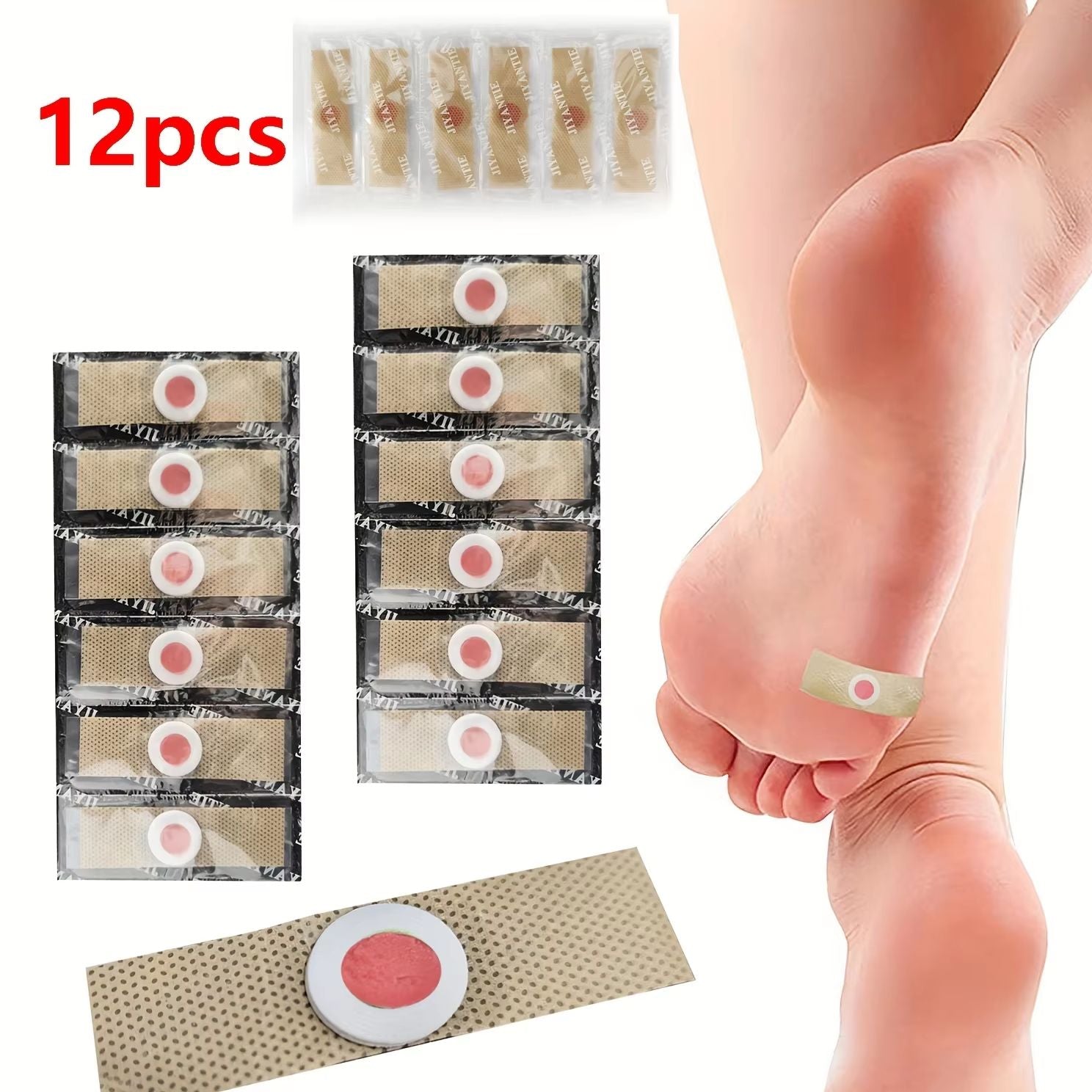 12pcs Corn Removal Pads  Foot Callus  Clavus Treatment Plasters For Pain Relief And Soft Healthy Fe 7