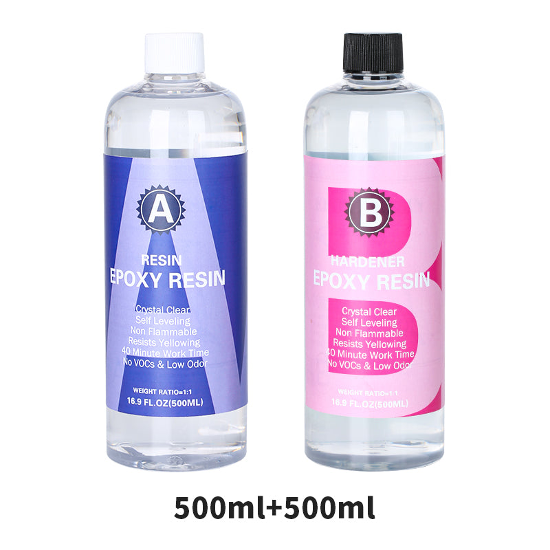 Crystal Clear Epoxy Resin Kit High Gloss Resin Supplies Bubble Free Casting Resin Coating Resin For 6