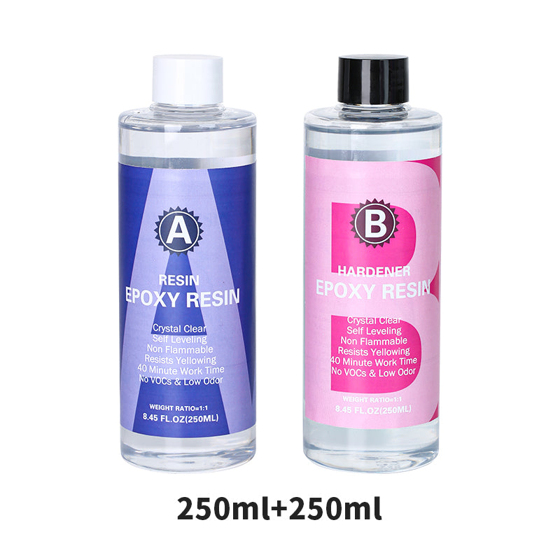 Crystal Clear Epoxy Resin Kit High Gloss Resin Supplies Bubble Free Casting Resin Coating Resin For 9