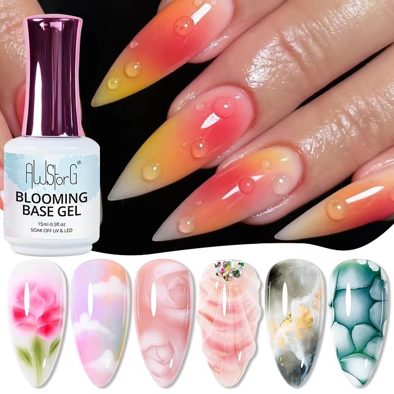 15ml Nail Blooming Gel  Easy Blossom Effect Functional Gel For Creative Nail Art  SalonQuality Desi 1