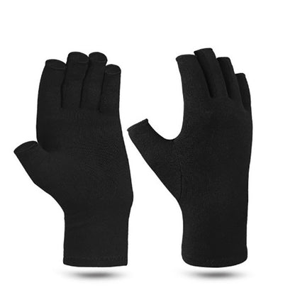 Relieve Hand Discomfort Pair, Fingerless Compression Gloves