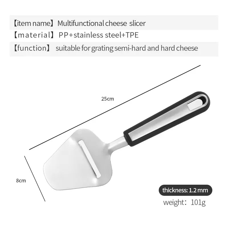 Heavy Duty Stainless Steel Cheese Slicer  Shaver MultiPurpose Cheese Cutter Butter Slicer Plane And 6