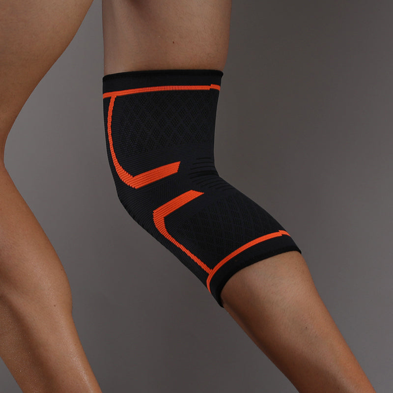 1 Pc Compression Breathable Knee Support Sleeve, Elastic for Cycling Running Basketball
