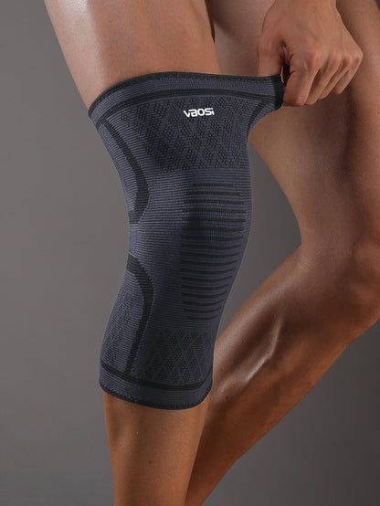 1 Pc Compression Breathable Knee Support Sleeve, Elastic for Cycling Running Basketball