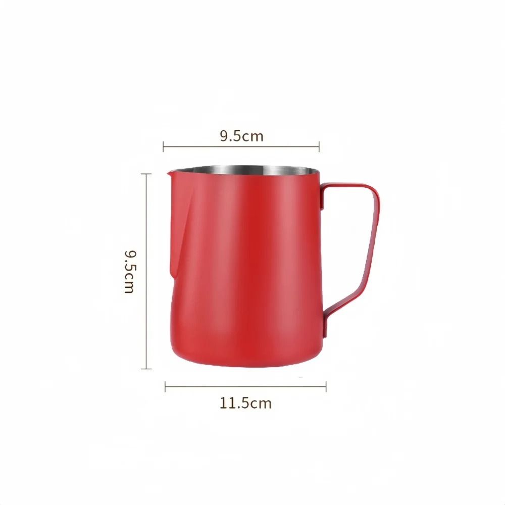 Stainless Steel Coffee Milk Frothing Pitcher 9