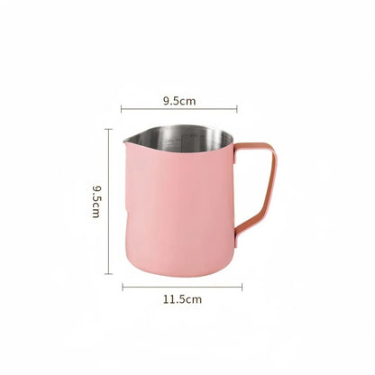 Stainless Steel Coffee Milk Frothing Pitcher 11