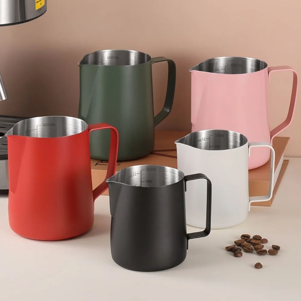 Stainless Steel Coffee Milk Frothing Pitcher 2