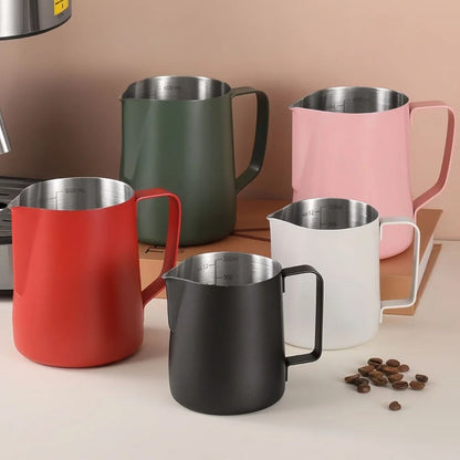 Stainless Steel Coffee Milk Frothing Pitcher 2