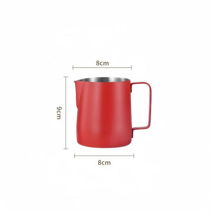 Stainless Steel Coffee Milk Frothing Pitcher 8