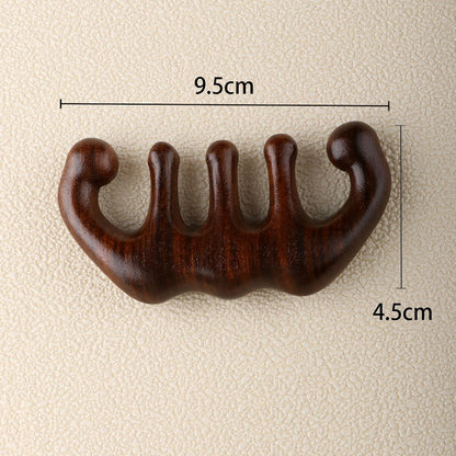 Wooden Massage Comb, Wood Massager, Scalp Head Oil Massager, Scalp Hair Comb