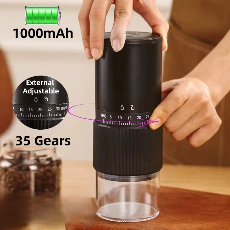 Portable Electric Coffee Bean Grinder 1