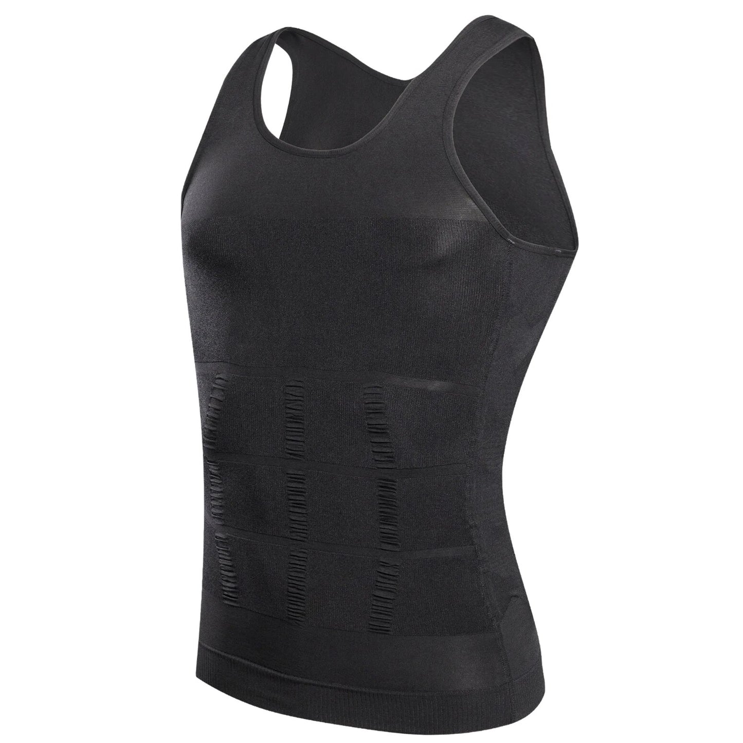 Slimming Compression Vest Men Body Shaper Waist Trainer Tank Top Seamless Undershirt Belly Control  4