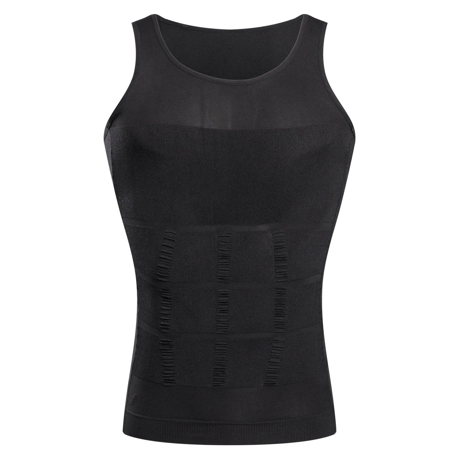 Slimming Compression Vest Men Body Shaper Waist Trainer Tank Top Seamless Undershirt Belly Control  6