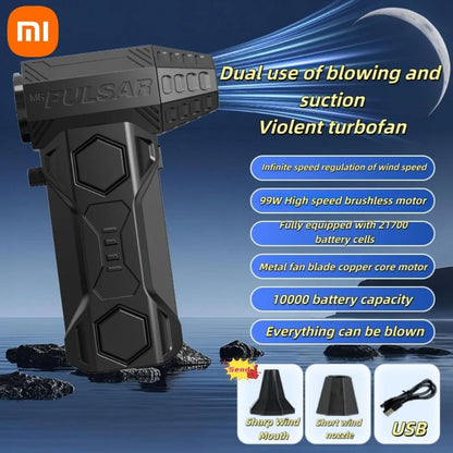 Turbo Jet Air Blower 990000RPM With Rechargeable Battery 7