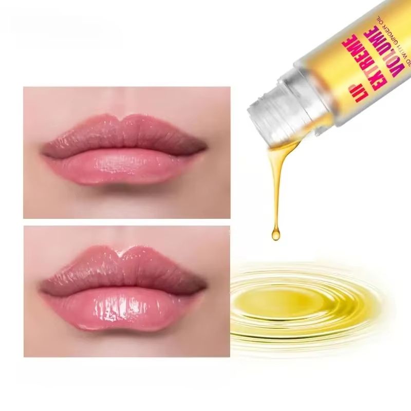 12Pcs Ginger  Mint Lip Plumper Oil  Hydrating Volumizing Serum For Fuller Smoother Youthful Lips 2