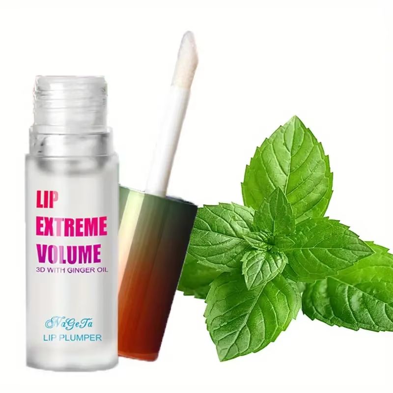12Pcs Ginger  Mint Lip Plumper Oil  Hydrating Volumizing Serum For Fuller Smoother Youthful Lips 7