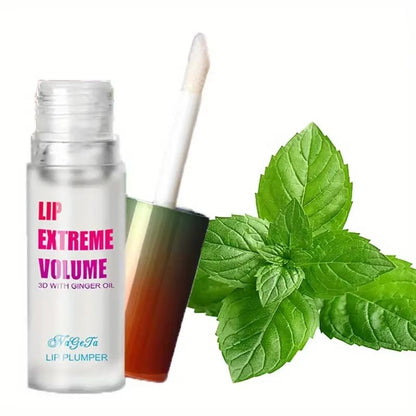 12Pcs Ginger  Mint Lip Plumper Oil  Hydrating Volumizing Serum For Fuller Smoother Youthful Lips 7