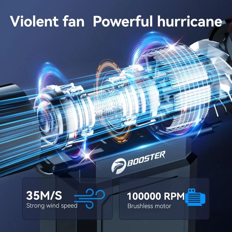 Portable JetFan Power Air Blower 100000RPM 4