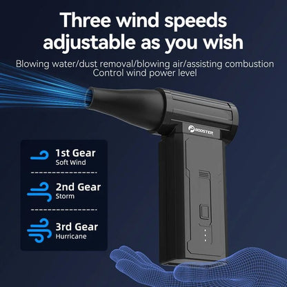 Portable JetFan Power Air Blower 100000RPM 5