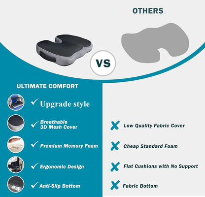Orthopedic Memory Foam Cushion For Pain Relief 4