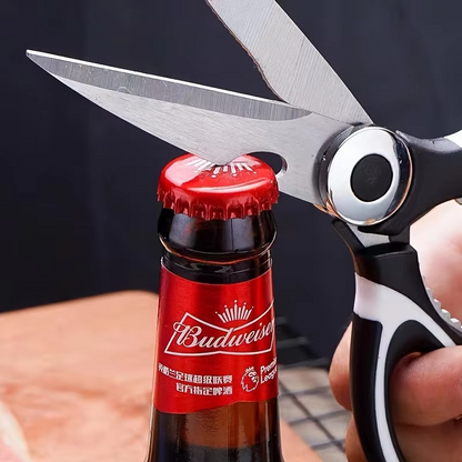 Heavy Duty Kitchen Scissors,Multifunctional Stainless Steel Scissors for Cutting Bones, Fish, Vegetables & Poultry