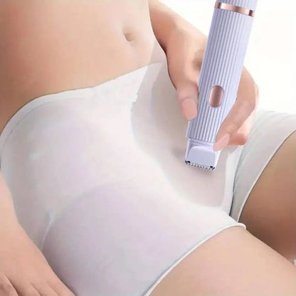Two In One Womens Electric Shaver Portable Wet Dry 1