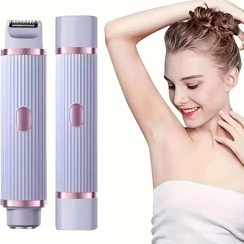Two In One Womens Electric Shaver Portable Wet Dry 2