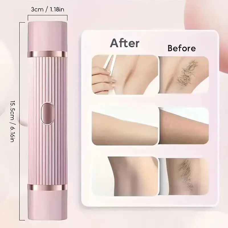 Two In One Womens Electric Shaver Portable Wet Dry 6