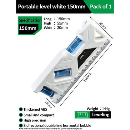Mini Magnetic Level Gauge With Ruler And Protractor 9