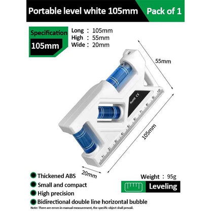 Mini Magnetic Level Gauge With Ruler And Protractor 5