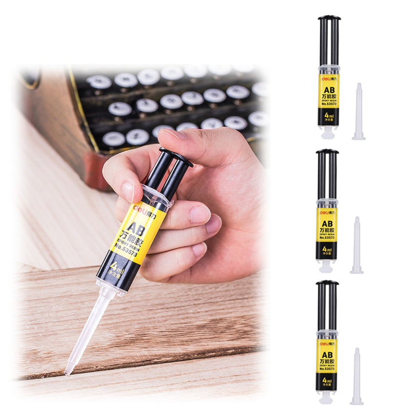 Epoxy Resin AB Glue, Waterproof Fast Adhesive, Repair Strong Bond